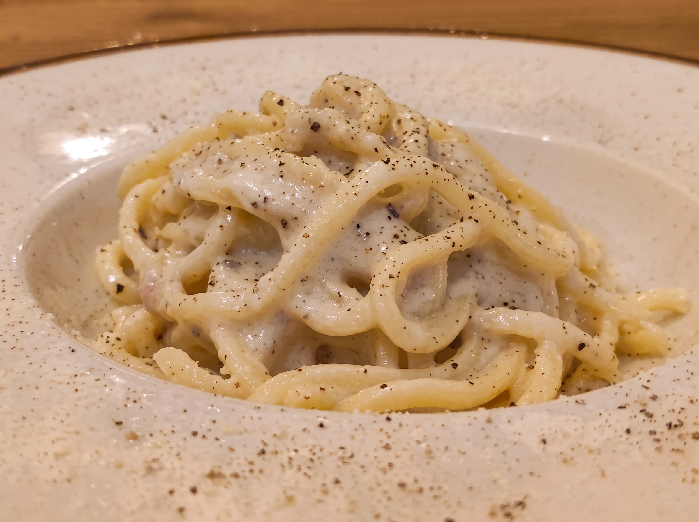 El Bacaro de Fabio’s original carbonara