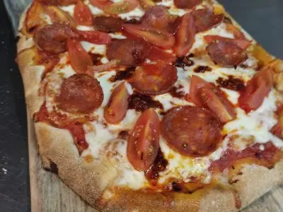 Pinsa picante El Bacaro