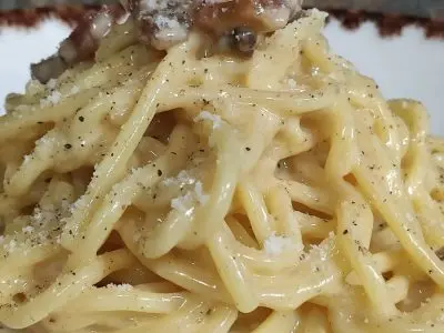 Spaghetti alla carbonara originale