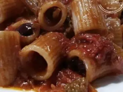 Rigatoni alla puttanesca