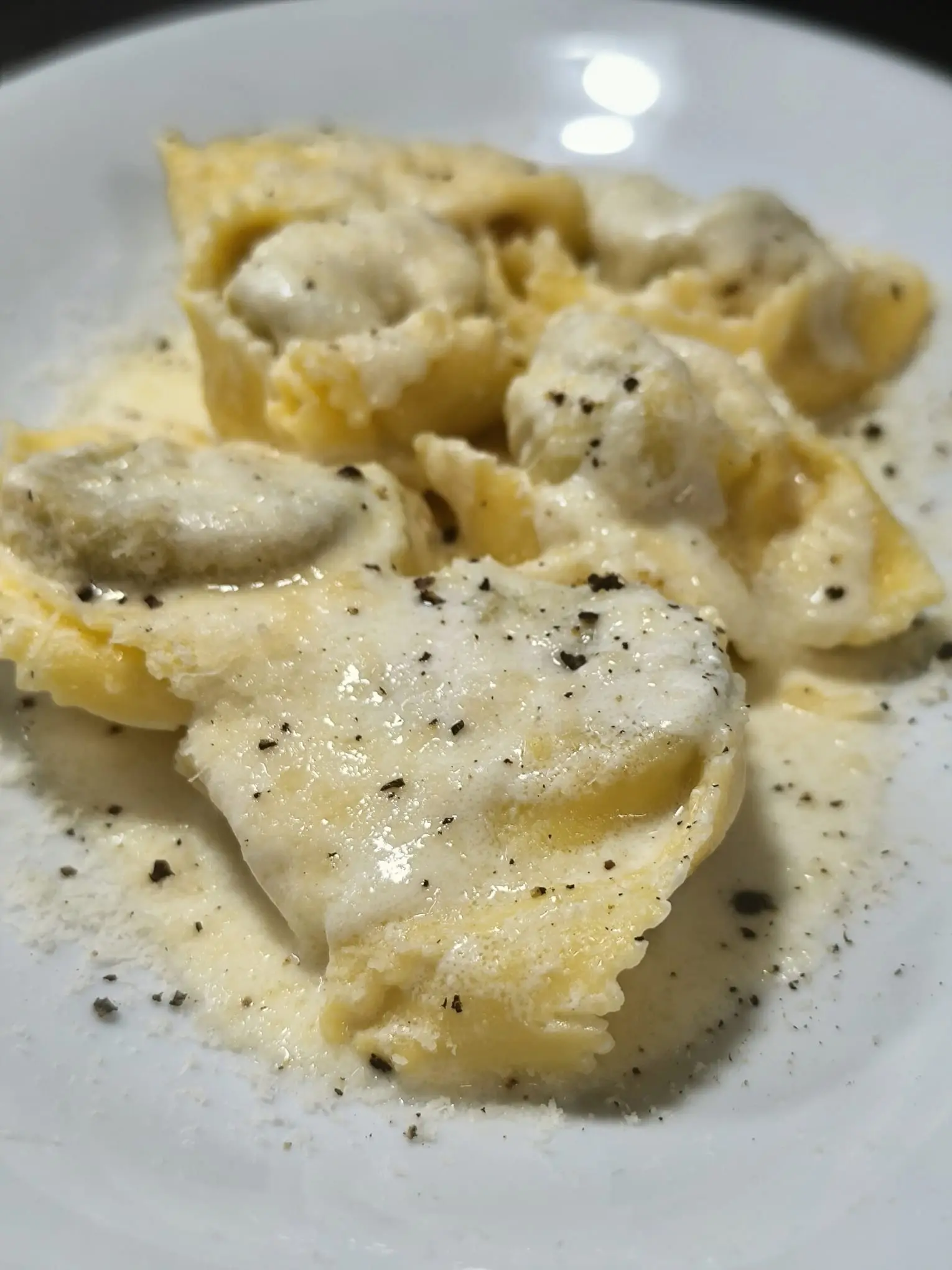Tortelloni de ricotta y espinacas