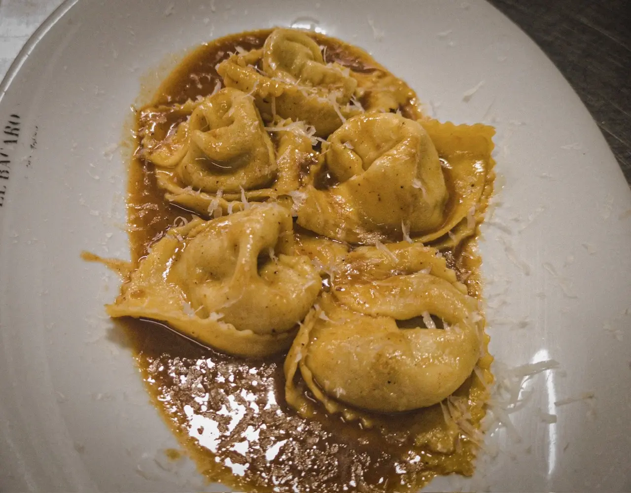 Tortelloni de brasato al vino Barolo